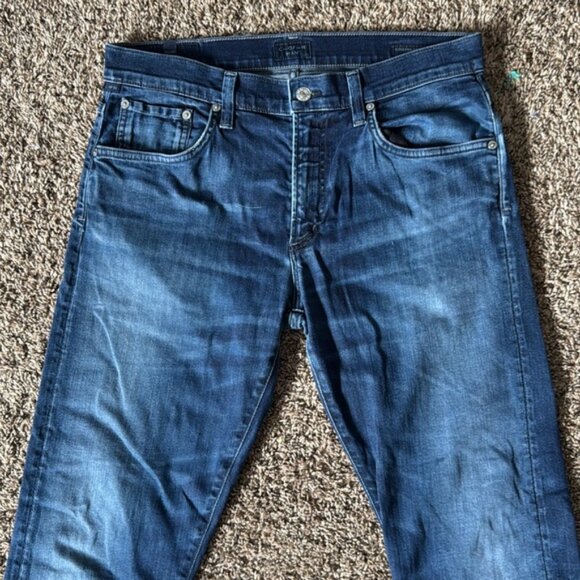 Citizens Of Humanity 32 x 28 Medium Wash Slim Striaght Jeans - Picture 3 of 9